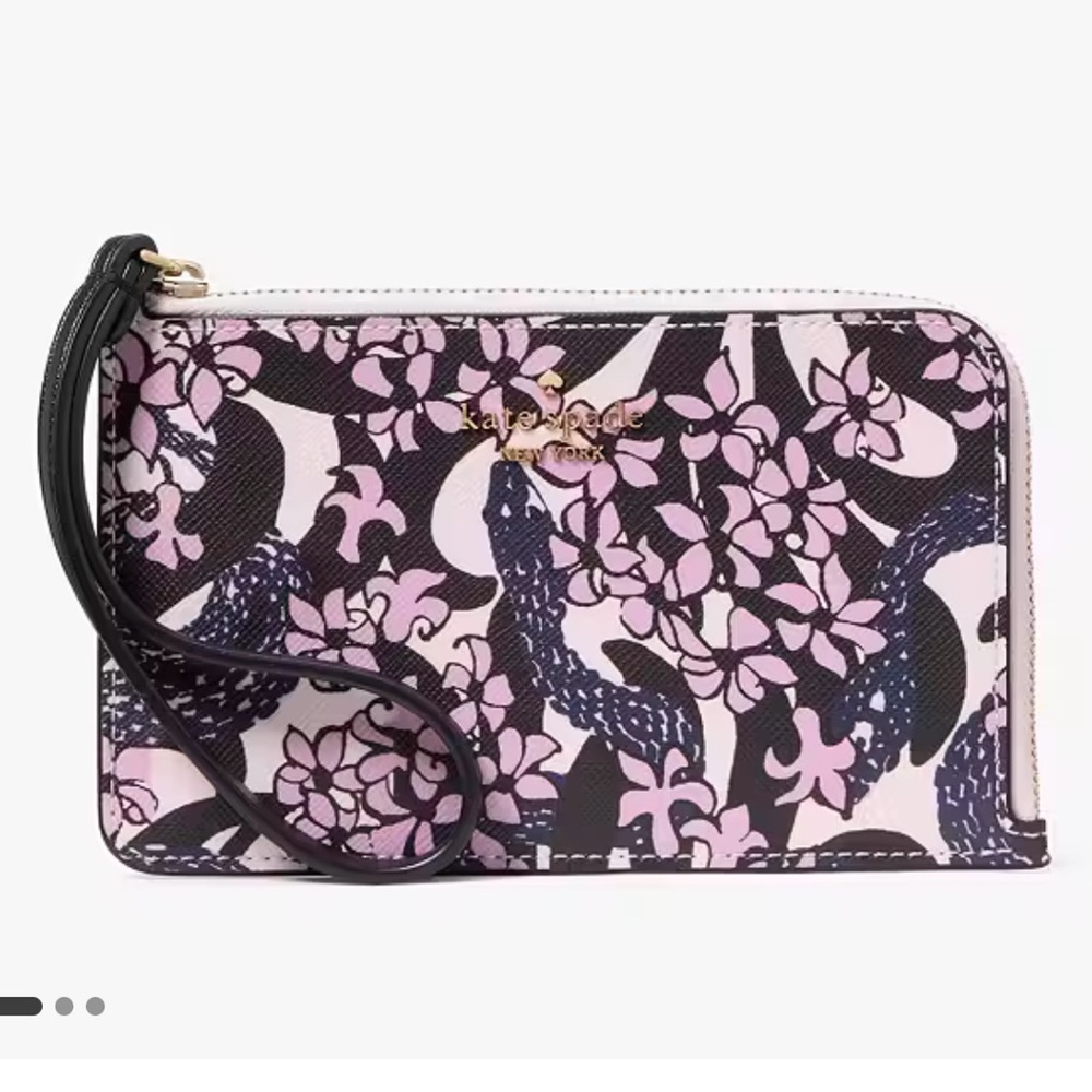 NWT KATE SPADE Small Snake Garden Wristlet